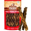 image:imageNatural Farm Braided Collagen Chews for Dogs 12 Inch 6 Pack Collagen Sticks Natural Dog Chews Long Lasting for Small Medium and Large Dogs OdorFree Rawhide Alternative12inch