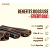 image:imageNatural Farm Bully Coated Gourmet Collagen Sticks 12 Inch 5 Pack Real Bully Beef Coated 95 Natural Collagen Supports Healthy Joints Skin amp Coat  Best for Small amp Medium DogsPeanut Butter
