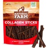 image:imageNatural Farm Bully Coated Gourmet Collagen Sticks 4 Inch 10 Pack Real Bully Beef Coated 95 Natural Collagen Dog Chews Supports Healthy Joints Skin amp Coat  Best for Small amp Medium DogsBully Coated