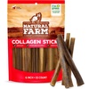 image:imageNatural Farm Collagen Dog Chews 12 Inch 5 Pack OdorFree Long Lasting Bully Sticks amp Rawhide Alternative Dog Treats 95 Collagen Low Fat High Protein  Medium amp Large Dogs6 Inch