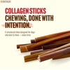 image:imageNatural Farm Collagen Dog Chews 12 Inch 5 Pack OdorFree Long Lasting Bully Sticks amp Rawhide Alternative Dog Treats 95 Collagen Low Fat High Protein  Medium amp Large Dogs12 Inch