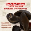 image:imageNatural Farm Cow Hooves 12 Pack OdorFree All Natural Sourced from FarmRaised Beef Hoof Dog Treats Great Alternative to Bully Sticks or Rawhide Dental Chew for Small Medium Large BreedsUnfilled  6 Count