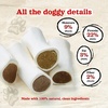 image:imageNatural Farm Filled Dog Bones Bully Stick Flavor 56 Inch 3 Pack Limited Ingredient Stuffed Dental Dog Bone Treats for Large DogsBacon  Cheese