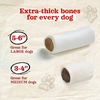 image:imageNatural Farm Filled Dog Bones Bully Stick Flavor 56 Inch 3 Pack Limited Ingredient Stuffed Dental Dog Bone Treats for Large DogsCheese