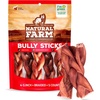 image:imageNatural Farm OdorFree Braided Bully Sticks 6 Inch 5 Pack  100 GrassFed Beef GrainFree Low Fat amp Fully Digestible Best Dental Treats  Safest Long Lasting Pizzle Chews to Keep Your Dog Busy45Inch