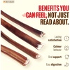 image:imageNatural Farm OdorFree Thin Bully Sticks 4 24Pack AllNatural LongLasting Dog Chews 100 Beef Pizzle GrassFed GrainFree Protein for Muscle Development amp Energy Perfect for Small Dogs12inch