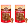 image:imageNatural Farm Pig Ears for Dogs 25 Pack AllNatural WholeThick Pigs Ears Single Ingredient amp Highly Digestible Better Than Rawhide Dog Snacks Dog Pig Ears for Puppy Medium amp Large DogsFull Ears