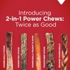 image:imageNatural Farm Power Bully Sticks Dog Chews 6 5Pack 2in1 Power Chews Premium Beef Cheek Wrapped in Beef Pizzle LongLasting Great Dog Dental Treats Fro Small Medium amp Large Dogs6inch
