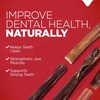 image:imageNatural Farm Power Bully Sticks Dog Chews 6 5Pack 2in1 Power Chews Premium Beef Cheek Wrapped in Beef Pizzle LongLasting Great Dog Dental Treats Fro Small Medium amp Large Dogs6inch