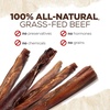 image:imageNatural Farm Power Bully Sticks Dog Chews 6 5Pack 2in1 Power Chews Premium Beef Cheek Wrapped in Beef Pizzle LongLasting Great Dog Dental Treats Fro Small Medium amp Large Dogs6inch