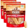 image:imageNatural Farm Beef Trachea 12 Inch 8 Pack 100 Beef Chews Natural Glucosamine and Chondroitin for Joint amp Hip Mobility Bone Strength  Low Fat Crunchy amp Crispy Treats for All Dogs3 Inch Pack of 3