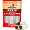 image:imageNatural Farm Filled Dog Bones Bully Stick Flavor 56 Inch 3 Pack Limited Ingredient Stuffed Dental Dog Bone Treats for Large DogsBully