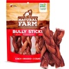 image:imageNatural Farm OdorFree Braided Bully Sticks 6 Inch 5 Pack  100 GrassFed Beef GrainFree Low Fat amp Fully Digestible Best Dental Treats  Safest Long Lasting Pizzle Chews to Keep Your Dog Busy6inch