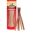 image:imageNatural Farm OdorFree Bully Sticks 12 Inch 5 Count  Fully Digestible 100 Beef Pizzle ChewsGrassFed NonGMOGrainFree Natural LongLasting Chews for Small amp Large Dogs