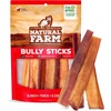 image:imageNatural Farm OdorFree Thick Bully Sticks 6 5Pack AllNatural LongLasting Dog Chews 100 Beef Pizzle GrassFed GrainFree Protein for Muscle Development amp Energy Perfect for Medium Chewers6inch