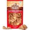 image:imageNatural Farm Pig Ears for Dogs 25 Pack AllNatural WholeThick Pigs Ears Single Ingredient amp Highly Digestible Better Than Rawhide Dog Snacks Dog Pig Ears for Puppy Medium amp Large DogsHalf Ears