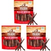 image:imageNatural Farm Pixie Bully Sticks 10 Inch 12 Pack Pet Pizzle Chew ExtraThin Pet Treats  GrainFree High Protein Best Rawhide Alternative for Small Puppies or Senior Dogs6 Inch  50 Count Pack of 3