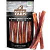 image:imageNatural Farm Power Bully Sticks Dog Chews 6 5Pack 2in1 Power Chews Premium Beef Cheek Wrapped in Beef Pizzle LongLasting Great Dog Dental Treats Fro Small Medium amp Large Dogs12inch