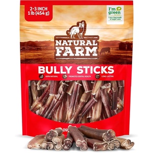 image:imageNatural Farm OdorFree Collagen Chews 12Inch 12Pack Long Lasting Bully Sticks amp Rawhide Alternative Dog Treats 95 Collagen High Protein Best Dental Dog Treats  Medium amp Large Dogs24inch