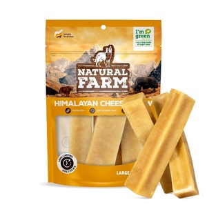 image:imageNatural Farm Himalayan Yak Cheese Bones Hard Chew for Large Dogs 4 Pack  Long Lasting ProteinRich LactoseFree GlutenFree GrainFree 100 Natural Great for Indoor amp Outdoor ChewingLarge  4 Count