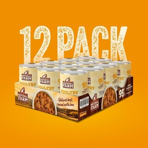 image:imageNatural Farm Puppy Recipe  Wet Dog Food 128oz can case of 12Chicken  12 Count