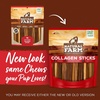 image:imageNatural Farm Peanut Butter Flavor Collagen Sticks for Dogs 35 Inch 10 Pack LongLasting Beef Collagen Sticks Rawhide Alternative Chews with Chondroitin amp Glucosamine LowFat Dental Treats